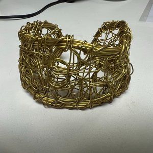 I Thought of You - Wire cuff bracelet